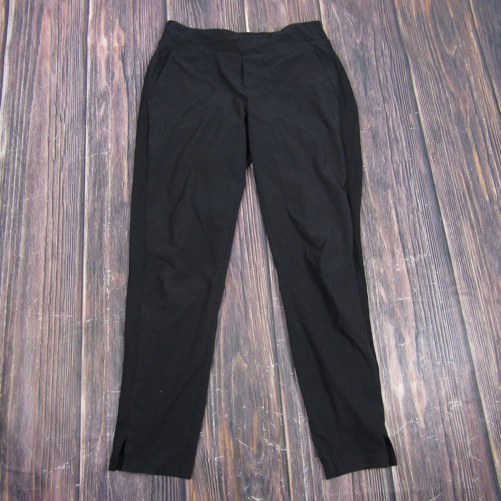 Athleta Womens Size 0 Black Tapered Ankle Pants Yoga Athletic Gym Walking